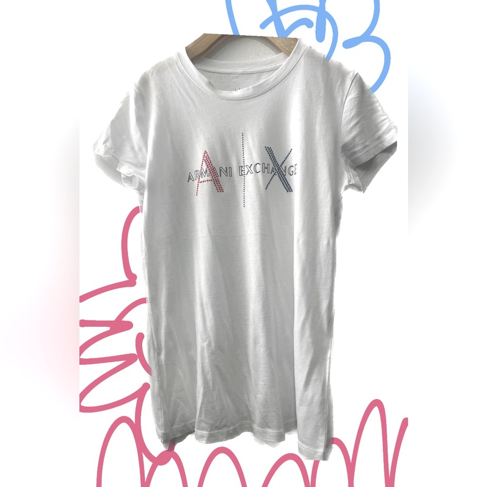 ARMANI EXCHANGE FITTED TEE